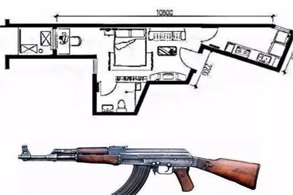 户型枪形状住宅风水好吗
